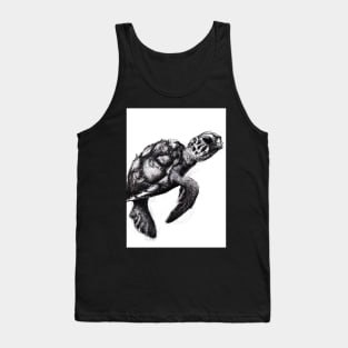 Ink Turtle Tank Top